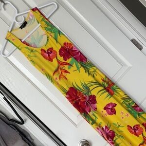 Tropical Floral Maxi dress 🌺